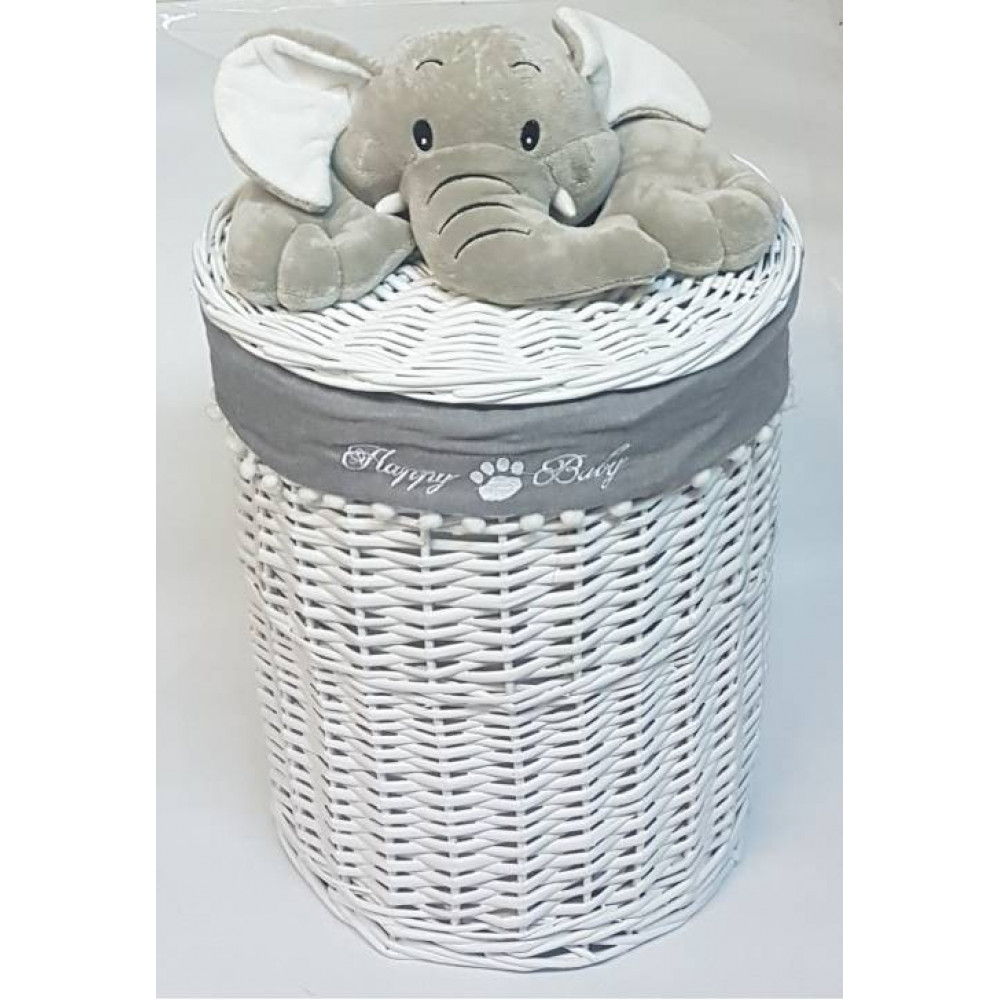 корзина плетеная из ивовой лозы №4