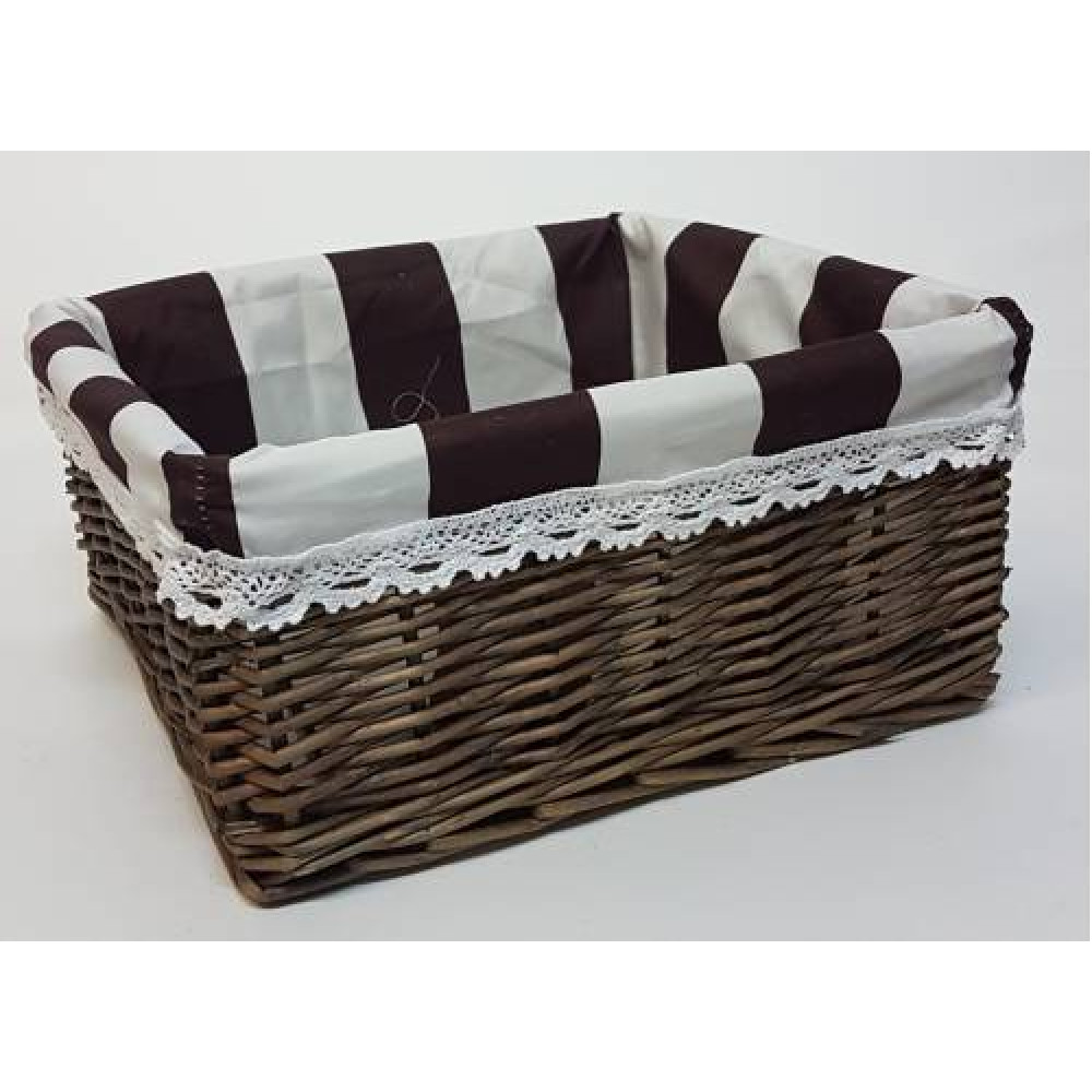 корзина плетеная из ивовой лозы №6