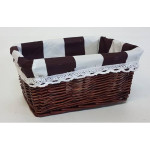 корзина плетеная из ивовой лозы №5