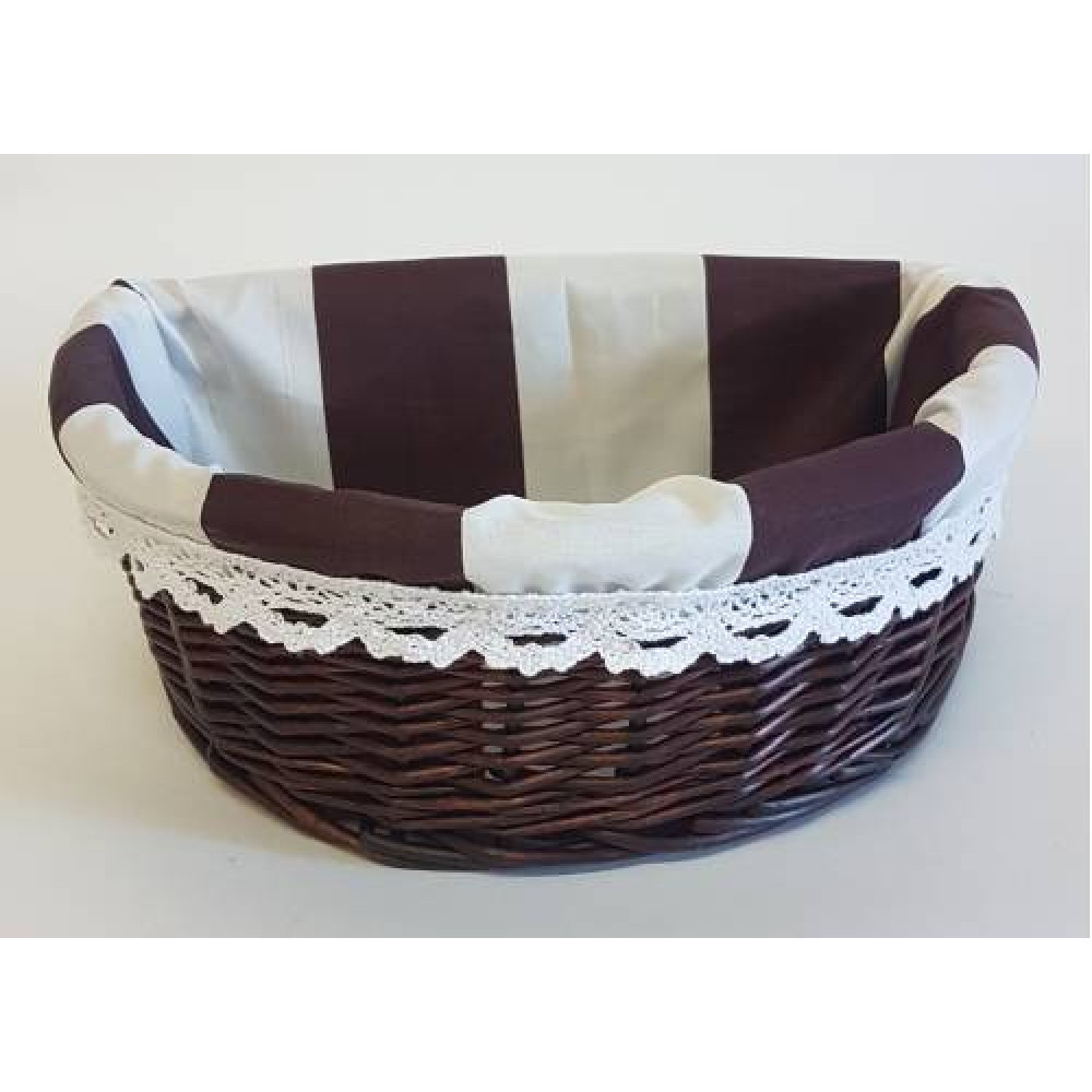 корзина плетеная из ивовой лозы №4