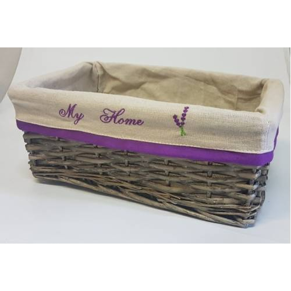 корзина плетеная из ивовой лозы №5