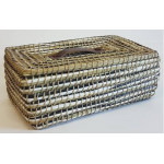 корзина плетеная №2 с крышкой