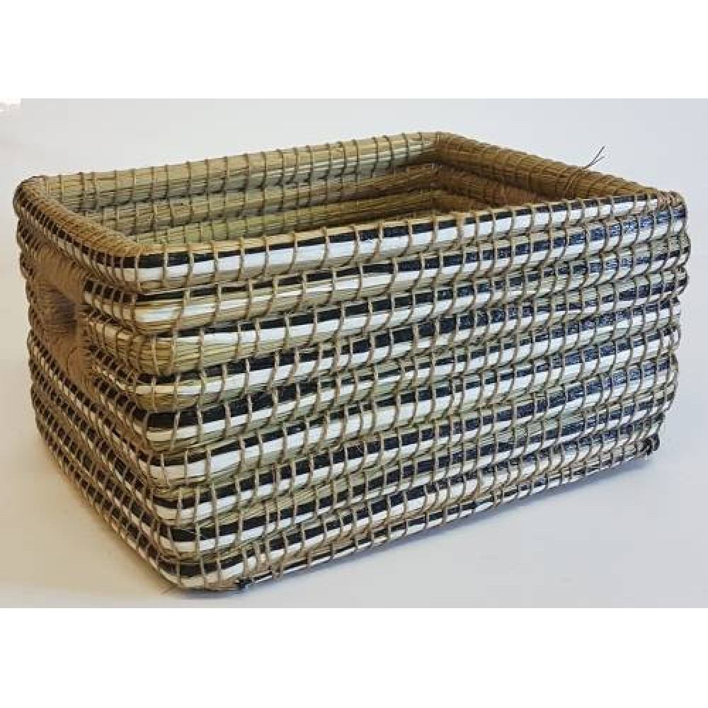 плетеная корзина № 4