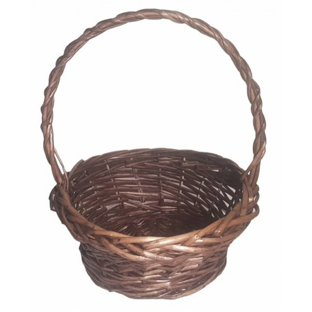 корзина плетеная из ивовой лозы №3