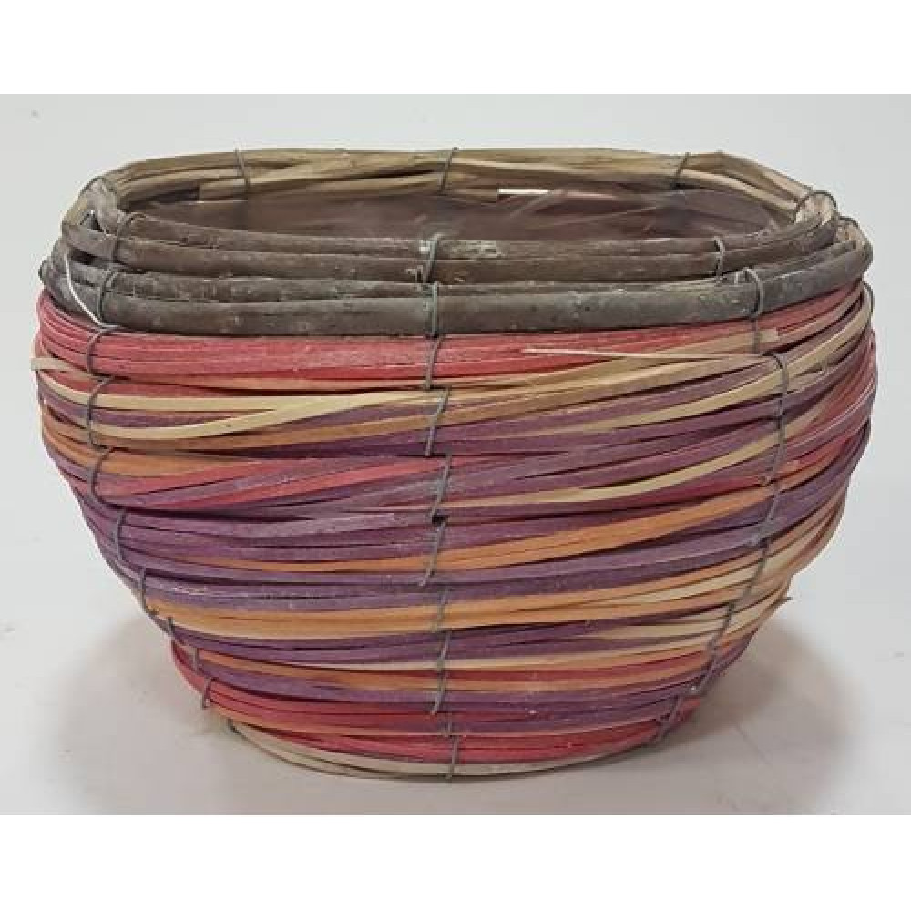 кашпо плетеное №2