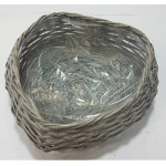 кашпо плетеное №3