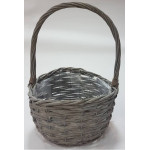 корзина плетеная из ивовой лозы №1