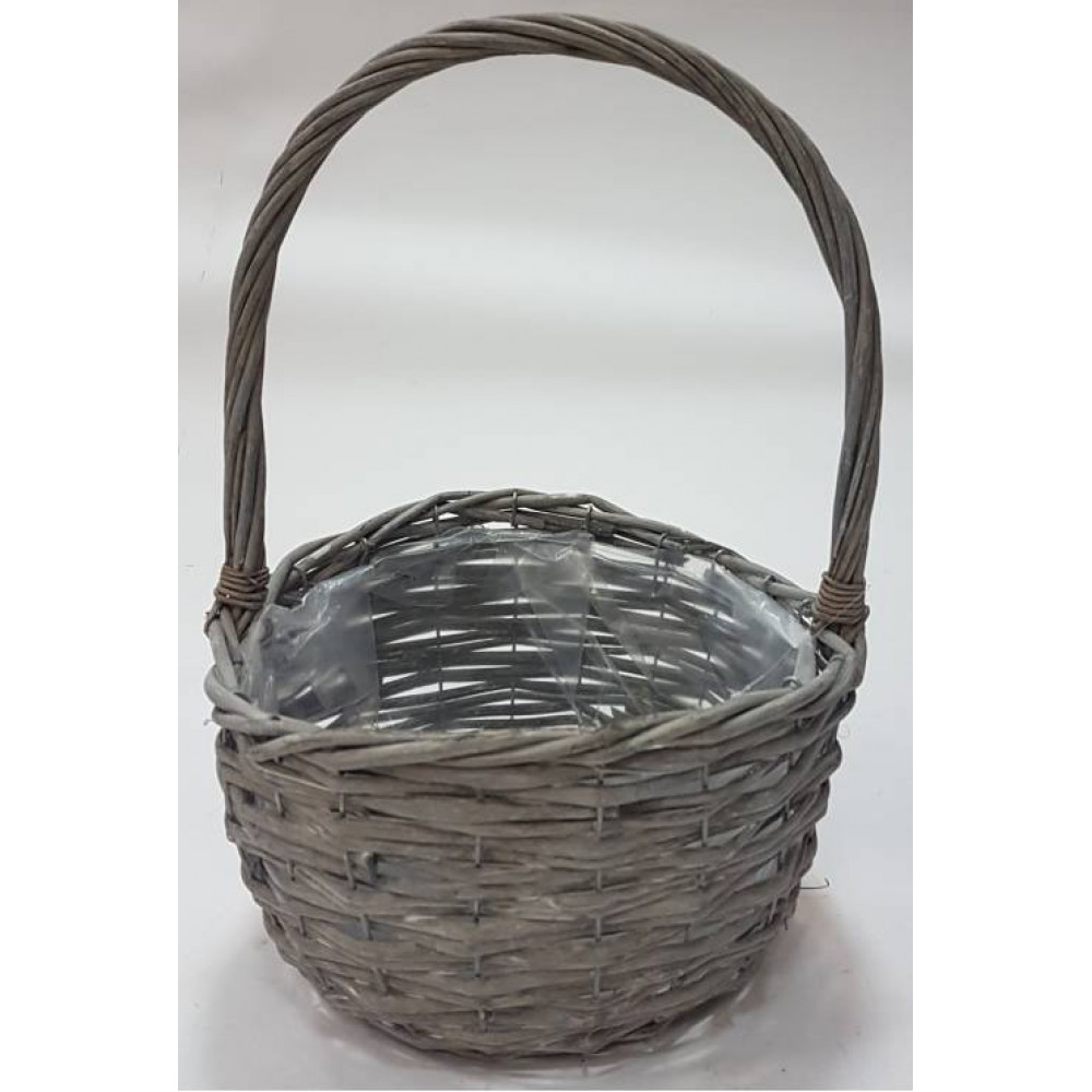 корзина плетеная из ивовой лозы №4