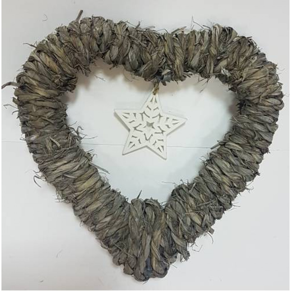 плетеное сердце 