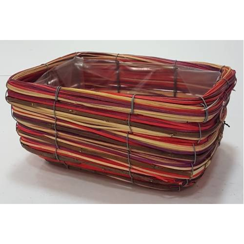 кашпо плетеное №3