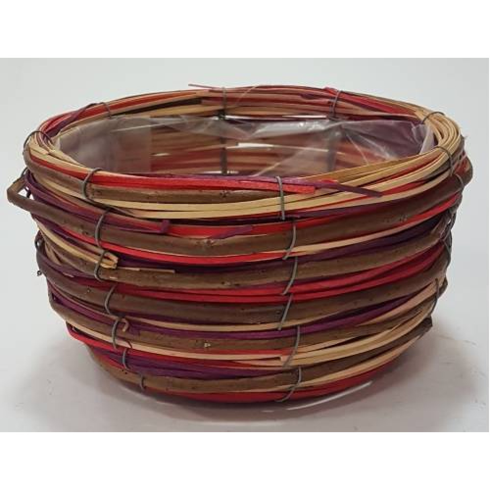 кашпо плетеное №1