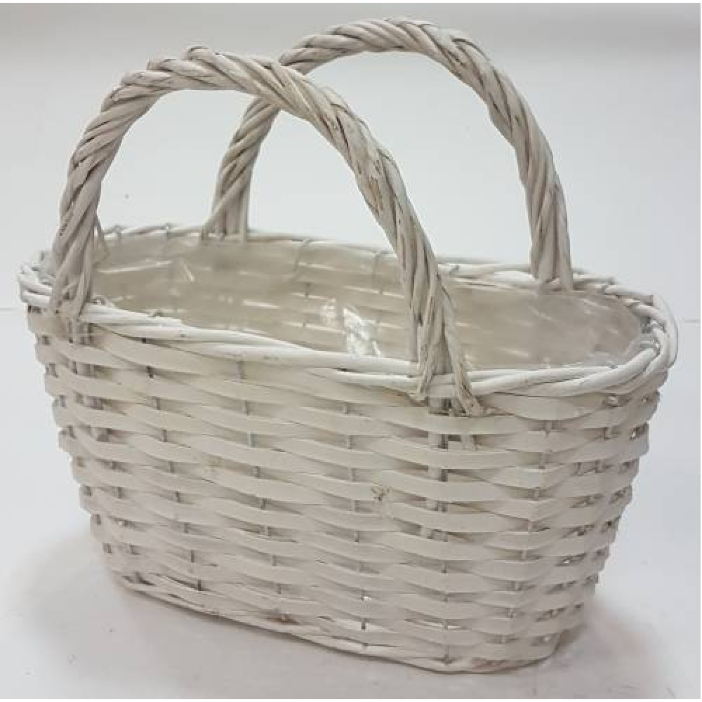 корзина плетеная из ивовой лозы №2