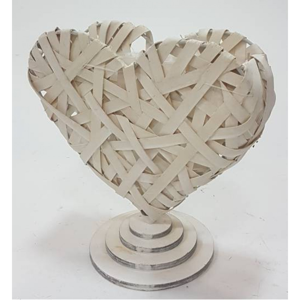 плетеное сердце 