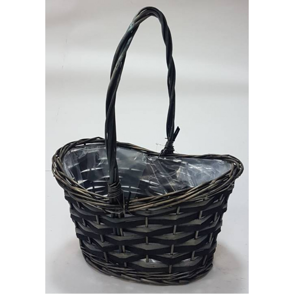 корзина плетеная из ивовой лозы №3