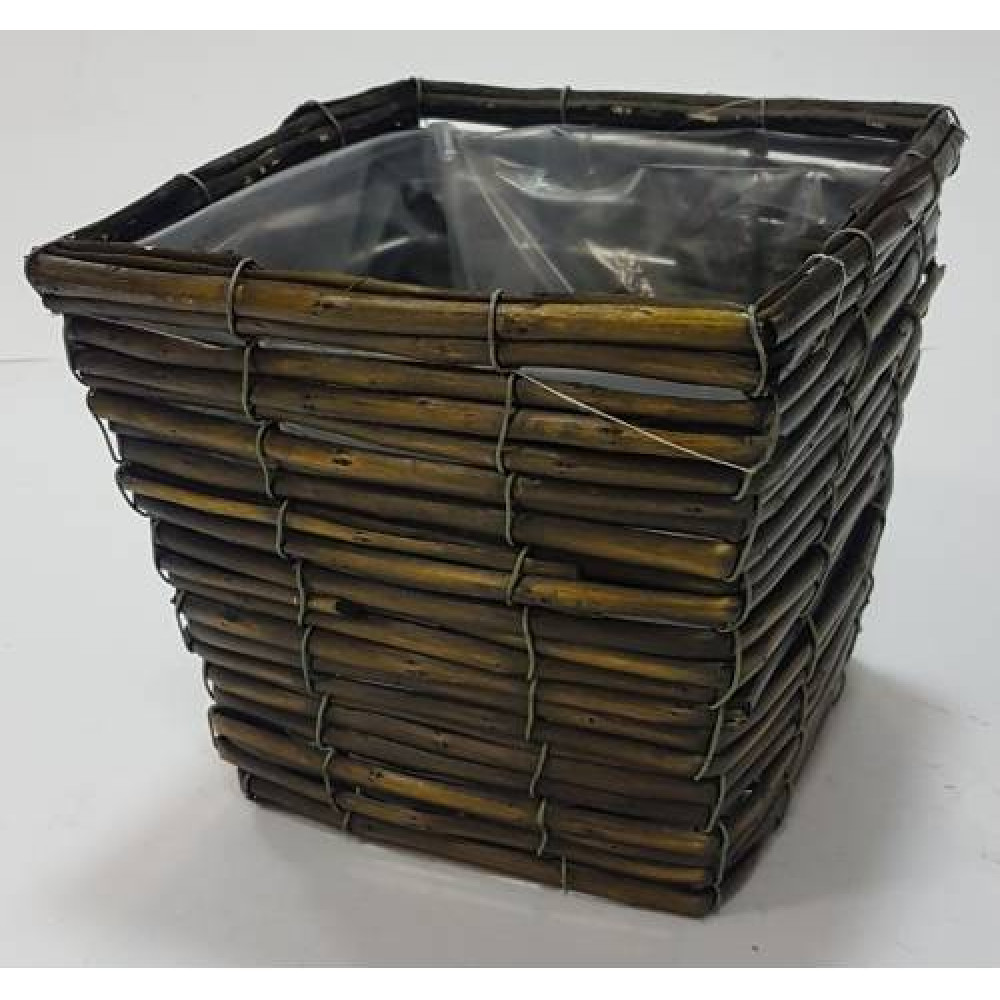 корзина плетеная из ивовой лозы №3