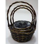 набор корзин для флористики 