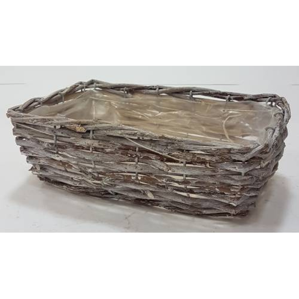 корзина плетеная из ивовой лозы №3