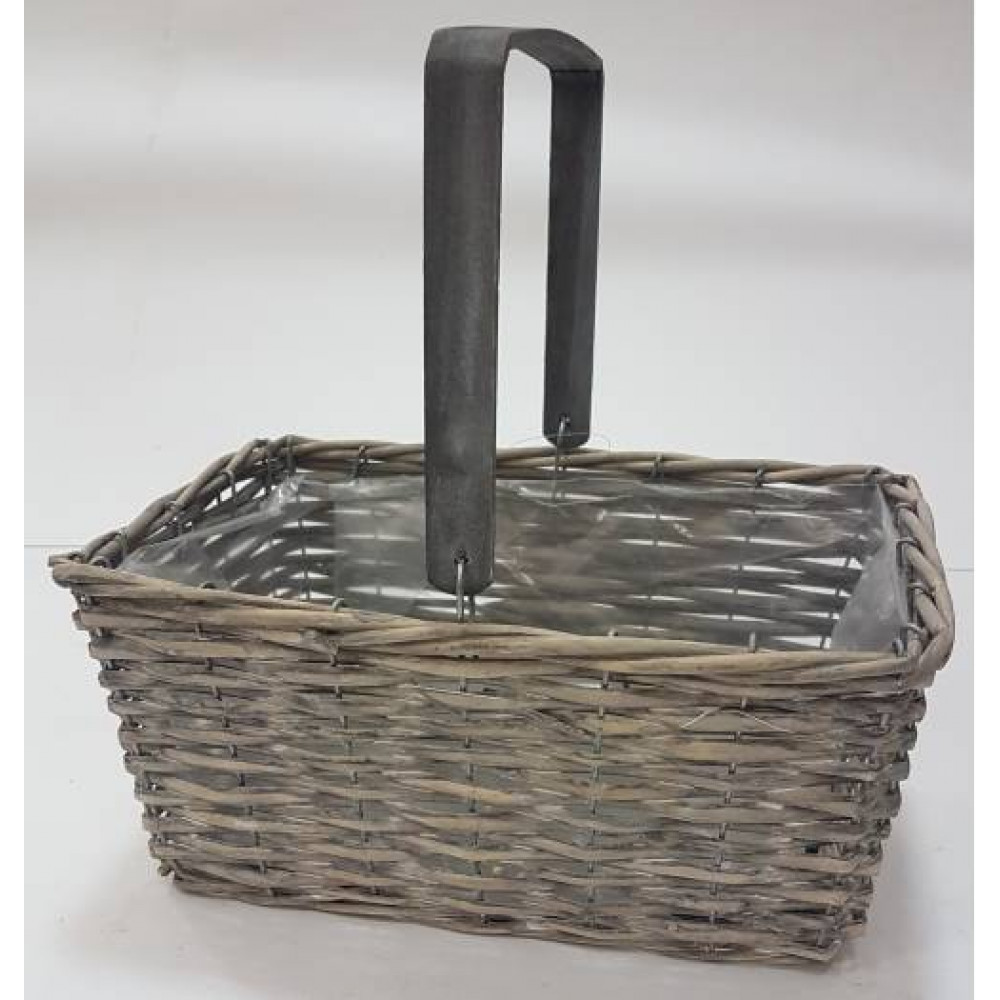 корзина плетеная из ивовой лозы №3