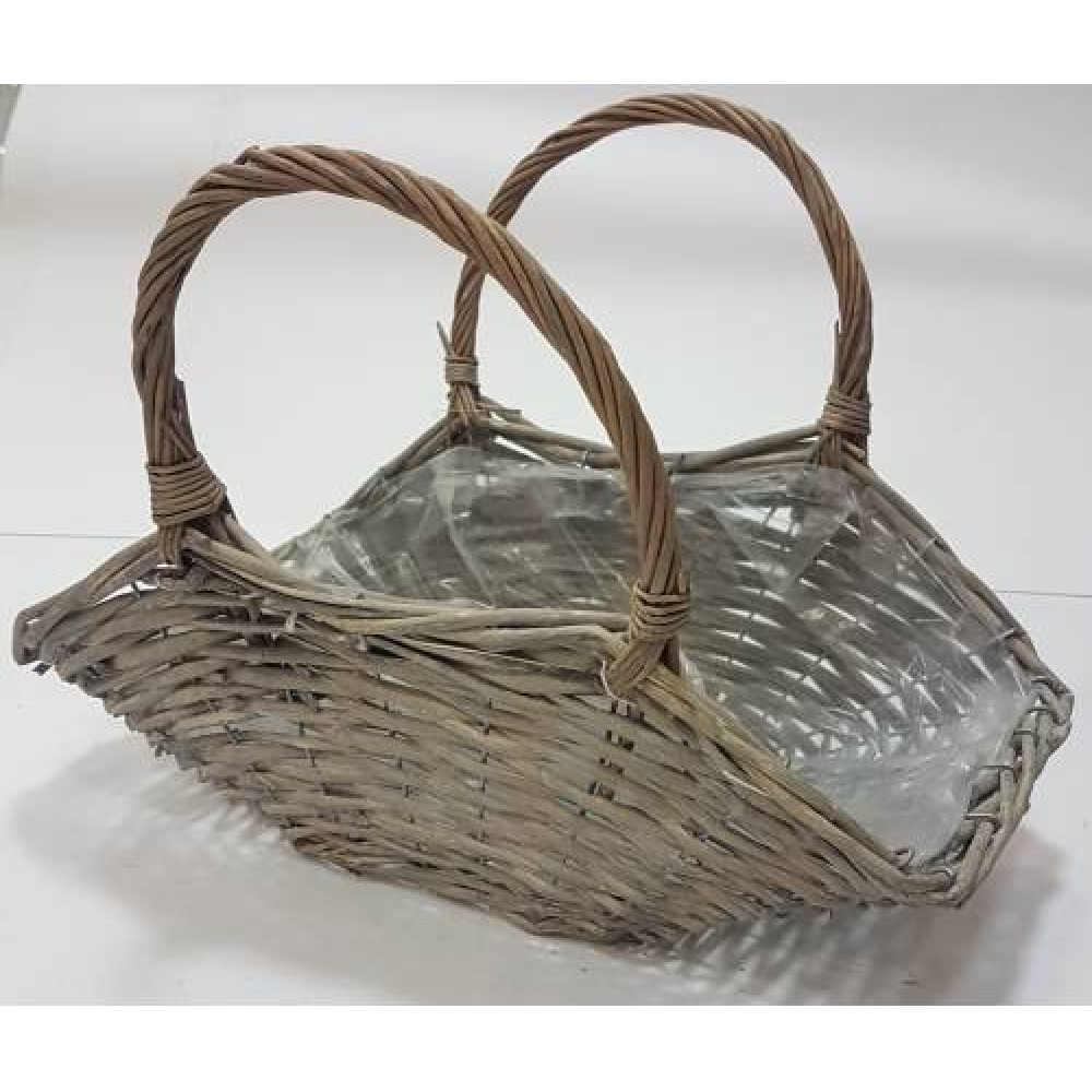 корзина плетеная из ивовой лозы №4