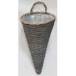 кашпо плетеное №3
