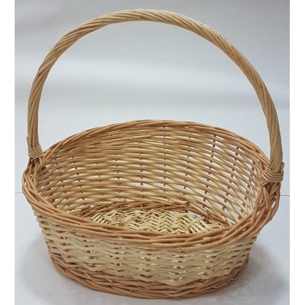 корзина плетеная из ивовой лозы №4